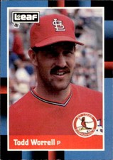 1988 Leaf #229 Todd Worrell Baseball Card