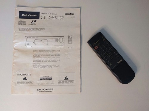 PIONEER CLD-S310F Lecteur Laserdisc avec télécommande notice 7 Laser Disc - Photo 11/12
