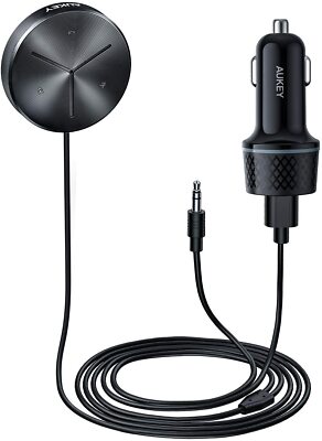 Bluetooth Receiver 5.0 KFZ Auto Adapter Stereo 3.5mm 3Port USB 5V 3.1A Ladegerät