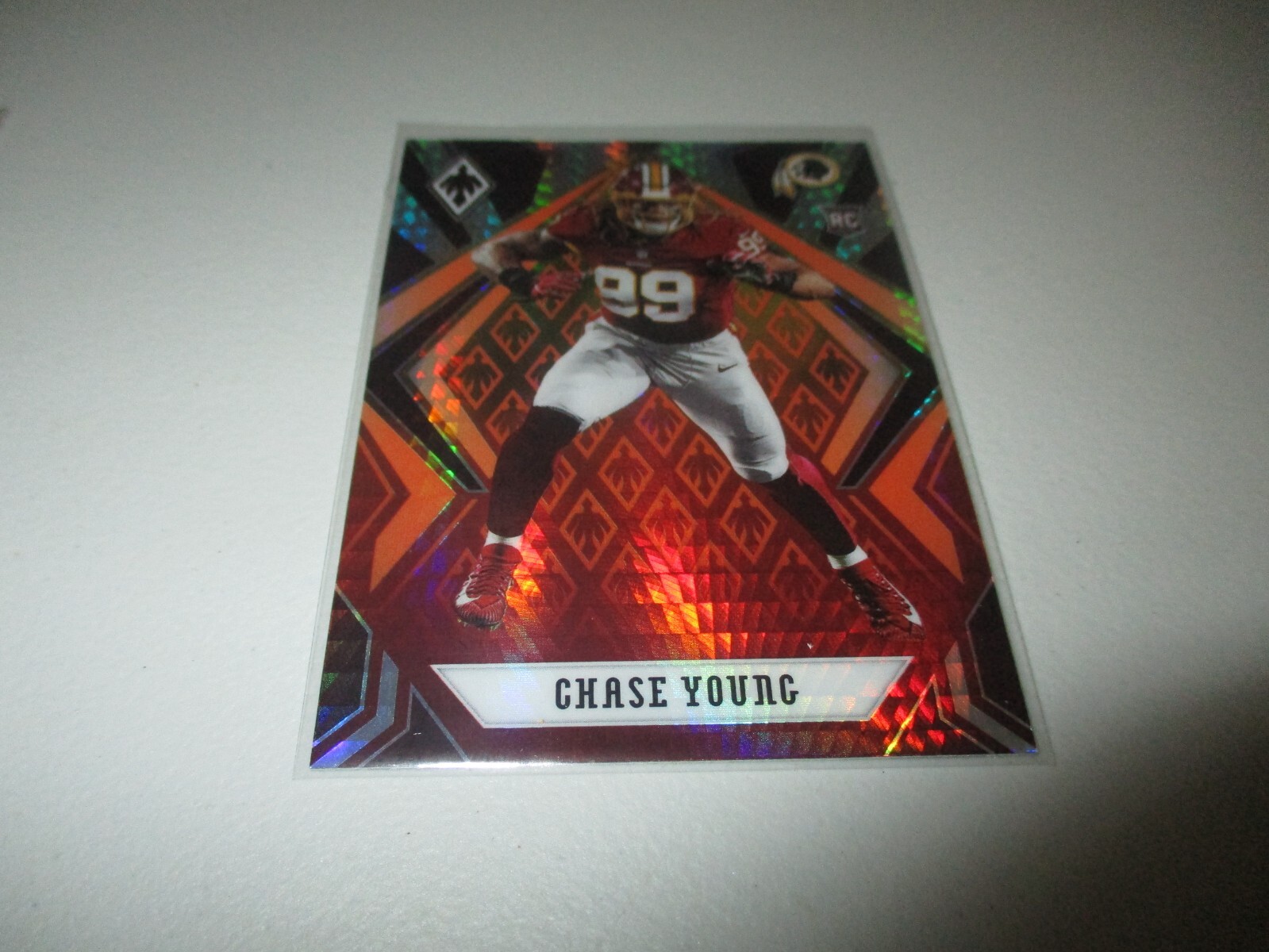 Chase Young 2020 Panini Phoenix Fire Burst RC #112