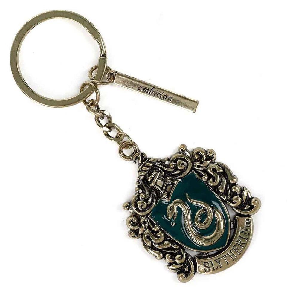 Harry Potter Slytherin Bracelets and House Crest Keychain Set - Wizarding World - Image 4 of 4
