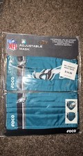 NFL Game Day Philadelphia Eagles Adult Adjustable Face Mask Covering - 2pk New