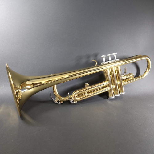 YAMAHA YTR-2330 Trumpet Standard Gold Bb wind instrument with Brass Case New - Picture 11 of 13