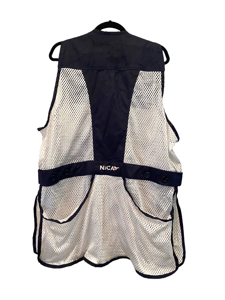 NICA Ambi Shooting / Hunting Vest Navy and White XXL — 第 2/4 张图片