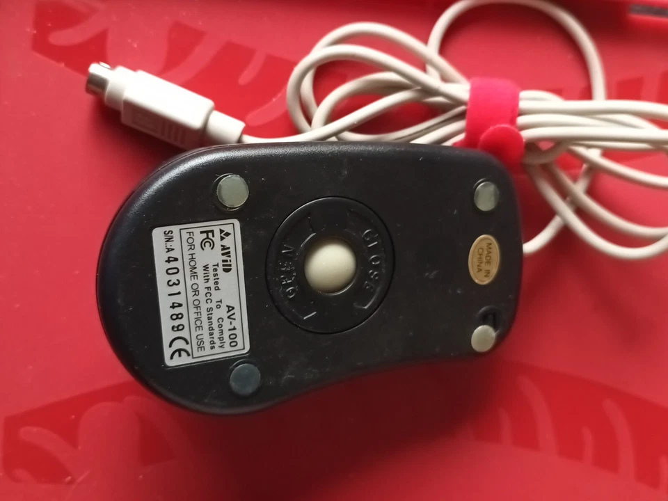 Vintage PS/2 3-Button Mouse AViD AV-100 - Image 4 of 4