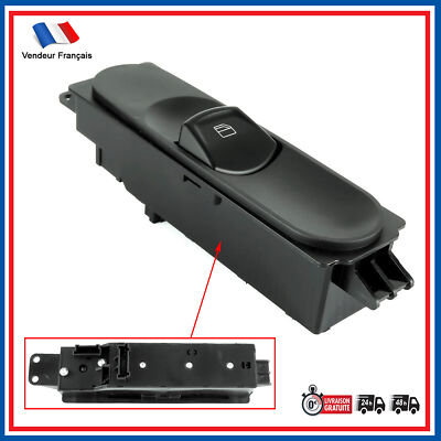 Bouton Interrupteur Commande Vitres électriques Mercedes Classe A/B (W169, W245) - Côté Droit