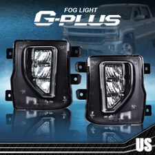 LED Bumper Fog Lights Lamps W/switch Fit For 2016-2018 Chevy Silverado 1500