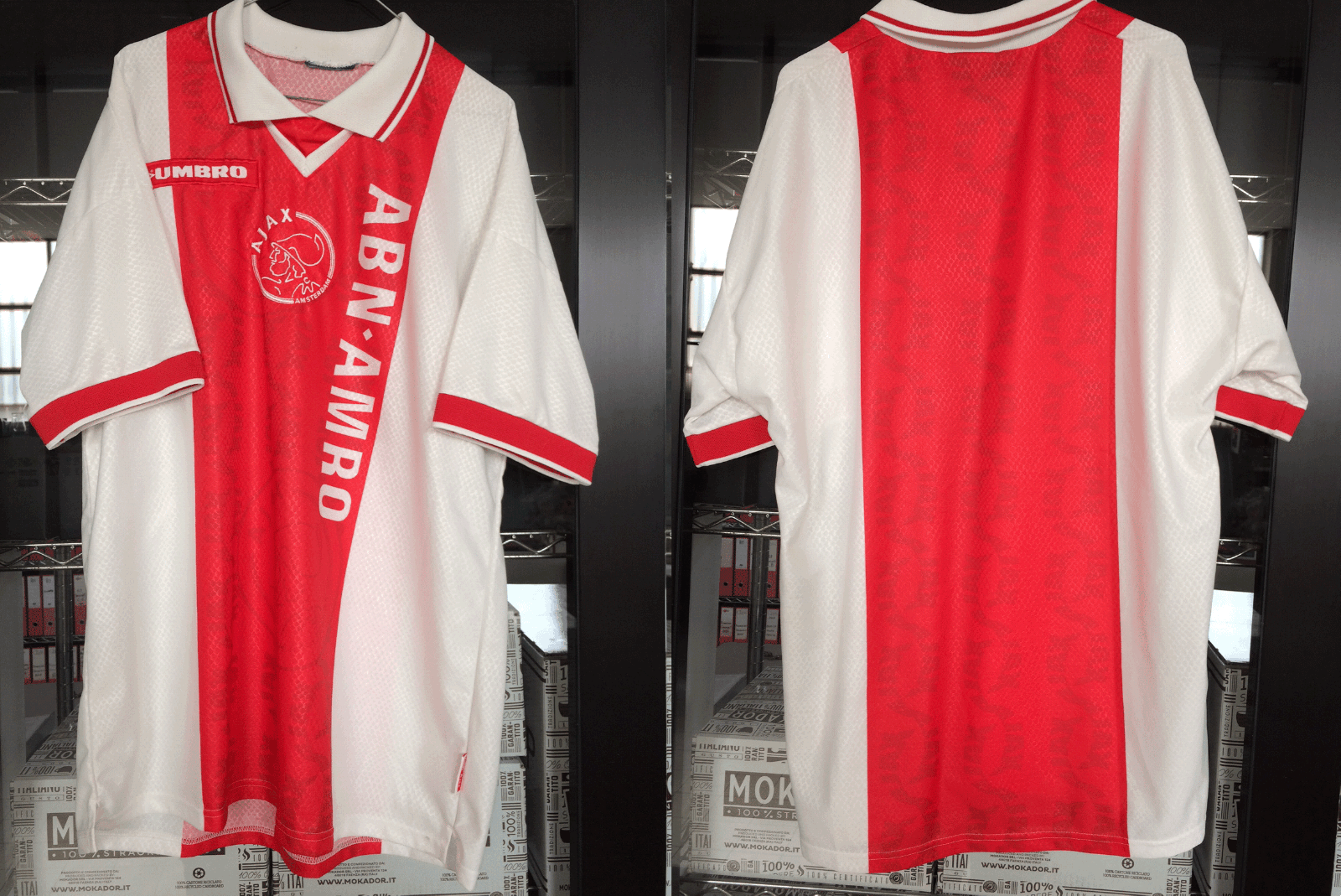 MAGLIA CALCIO AJAX NR SENZA UMBRO Dimensione XL USATA MAGLIA CALCIO AJAX NR SENZA UMBRO Dimensione XL USATA