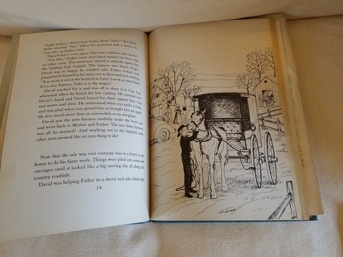 Little Amish Schoolhouse by Ella Maie Seyfert HC/ DJ 1939 first printing - Picture 10 of 12