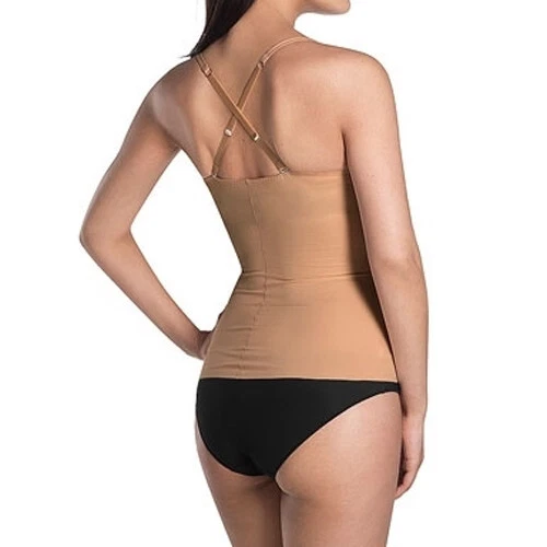 DAMAS HANRO BAJO BUSTO CAMISOLA MOLDEADORA HANRO Forma Natural Desnudo UK XS NUEVO Foto 2 de 3