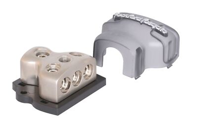 Rockford Fosgate RF-D4 - Verteilerblock Verteiler 50mm² 35mm² CarHifi 12V 3fach
