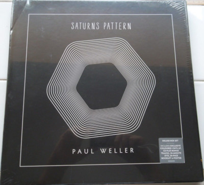 Saturns Pattern by Paul Weller (Deluxe Vinyl/CD/DVD Box Set 2015 Parlophone) NEW