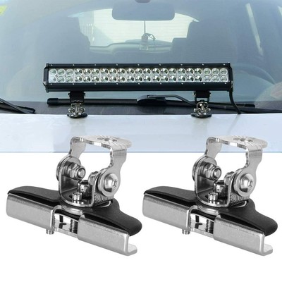 Clamp Bracket Mount Pillar Hood Universal Offroad Holder Light - Foto 6