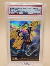 A800 HRO Doctor Fate Ch2 Mythic The Originals PSA 8 Near Mint - Mint Fast Ship! 