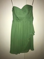 Two Lightly Used David's Bridal Bridesmaids Dresses - Size 8 (Navy & Mint)