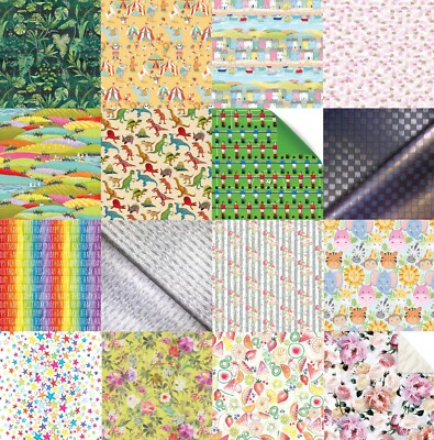 6x Geschenkpapier Blätter Geschenkpapier Weihnachten Geburtstag Hochzeit Deva Designs.