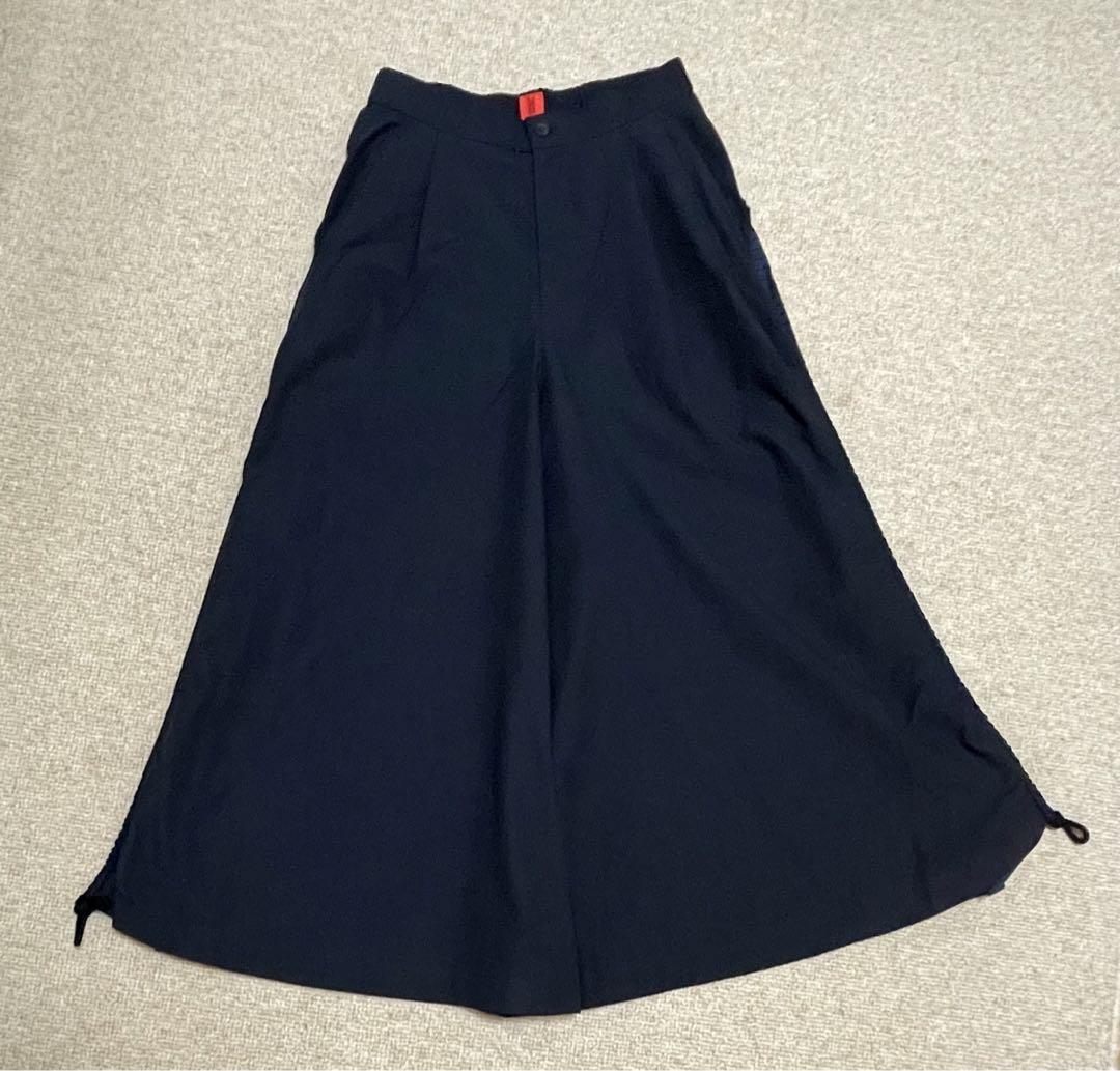 HaaT issey miyakeネイビー パンツ ISSEY MIYAKE Haat wide pants dark blue size M | eBay