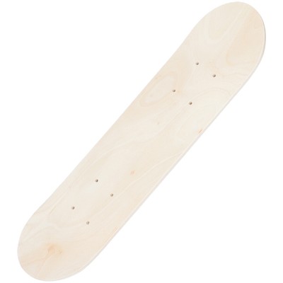 DIY Plain Skateboard Deck gestrichen
