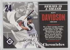 2017 Panini Chronicles Purple 78/99 Matt Davidson #88 0p0