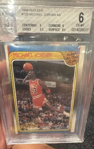 1988-89 Fleer - Fleer All Star Team Michael Jordan #120