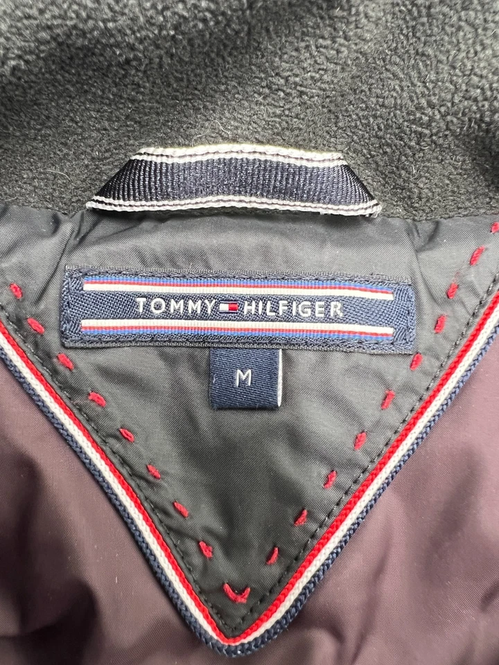 TOMMY HILFIGER Damen Bomber Daunenjacke Mantel Größe M - Bild 4 von 4