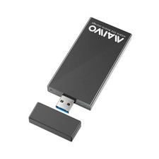 MAIWO mSATA to USB 3.0 Adapter, SSD Enclosure Reader, 30x30 30x50 Black