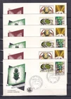 [LG80907] Belgium N°1610/1613FDC Insects First Day Cover COB € 21,00 UNG