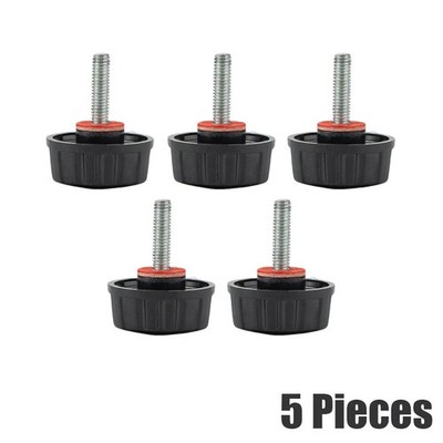 5x Angelrollengriff Schraubkappen für Spinnrolle Kurbel Power Klappgriff