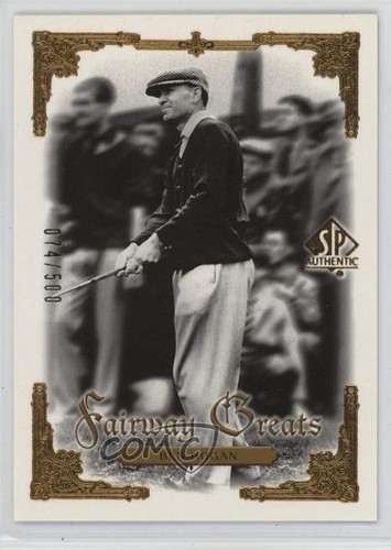 Ben Hogan [Gold] #91 2001 SP Authentic card