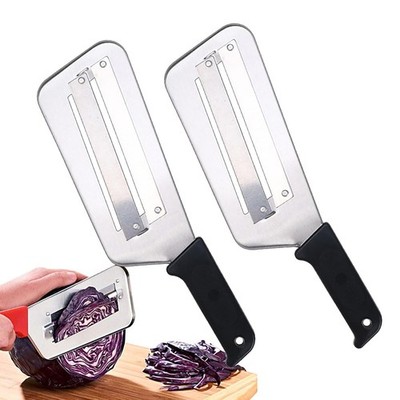 2Pcs Cabbage Chopper Shredder Stainless Steel Slicer Vegetable Cutter Kitchen