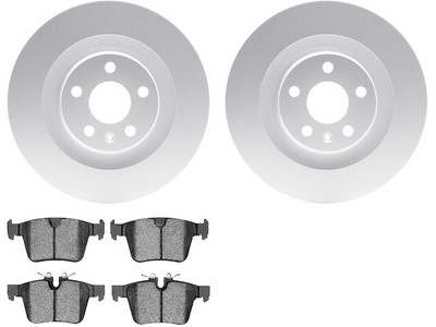 For Volvo S90 Brake Pad and Rotor Kit Dynamic Friction 37537GPGQ