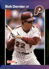 1989 Donruss #430 Bob Dernier
