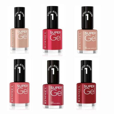 Rimmel Super Gel High Shine Glossy Long Lasting Nagellack 12ml