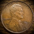 1910-P Lincoln Wheat Cent Penny AU