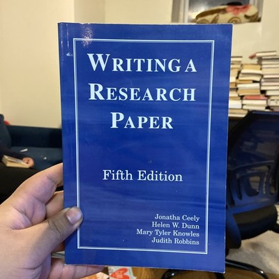 Writing a Research Paper Study Guide Book