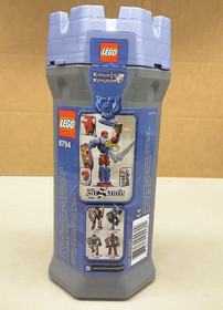LEGO Knights' Kingdom 8794 Sir Santis NEW! Poseable Castle Knight Figure Red