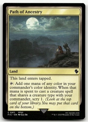 Path of Ancestry #411 (NM) Final Fantasy FIC Magic MTG