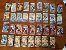 35 Pacchetti Pokemon Attuali E Vintage VUOTI . Corriere TRACCIATO 