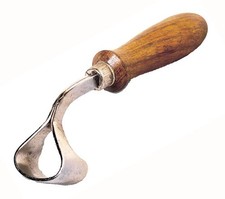 Horse Farrier Knife Tool Swiss Hoof Oval Loop Sharp Edge Steel Blade 98474