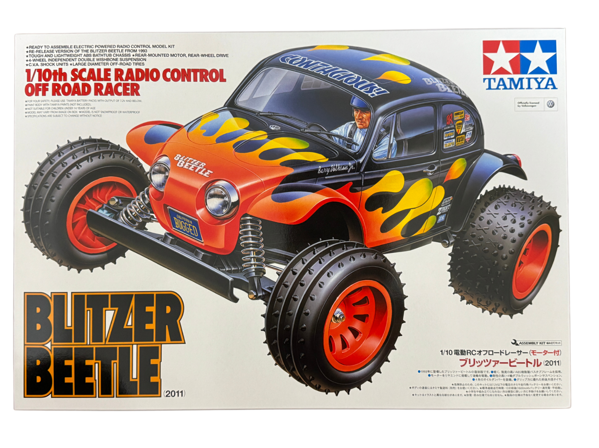 カールゴッチ君タミヤ 1/10 RC ブリッツアービートル タミヤ 1/10 電動RCカーシリーズ No.502 ブリッツァービートル 完成品