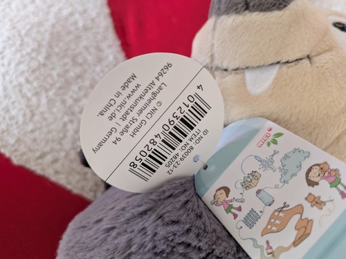 JUGUETE DE PELUCHE SUAVE NICI DRACULA 9" FOREST FRIENDS NUEVO CON ETIQUETAS EN BOLSA. - Imagen 9 de 11