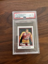 1993 Semic Sticker Peter Forsberg #209 PSA 8