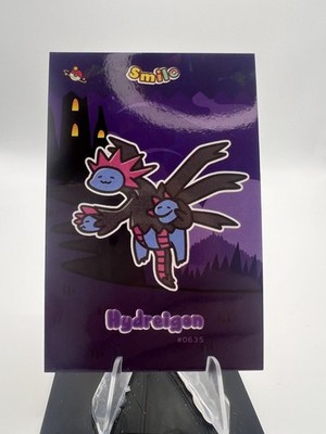 Hydreigon #635 - Cracked Ice Holo - Smile Card Database- Pokemon