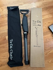 STEP2GOLD Ta-Da Chair Series 2 PRO Portable Walking Stick Cane w/ Seat Foldable