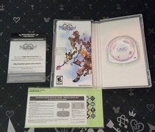 Kingdom Hearts: Birth by Sleep  (PSP, 2010) COMPLETE CIB WITH LIMITED DECAL