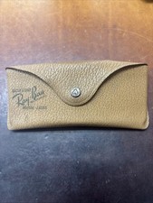 Vintage Bausch Lomb Ray Ban Leather Shooting Glasses Sunglasses Case Rare