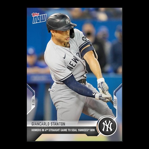 2021 Topps Now 874 Giancarlo Stanton