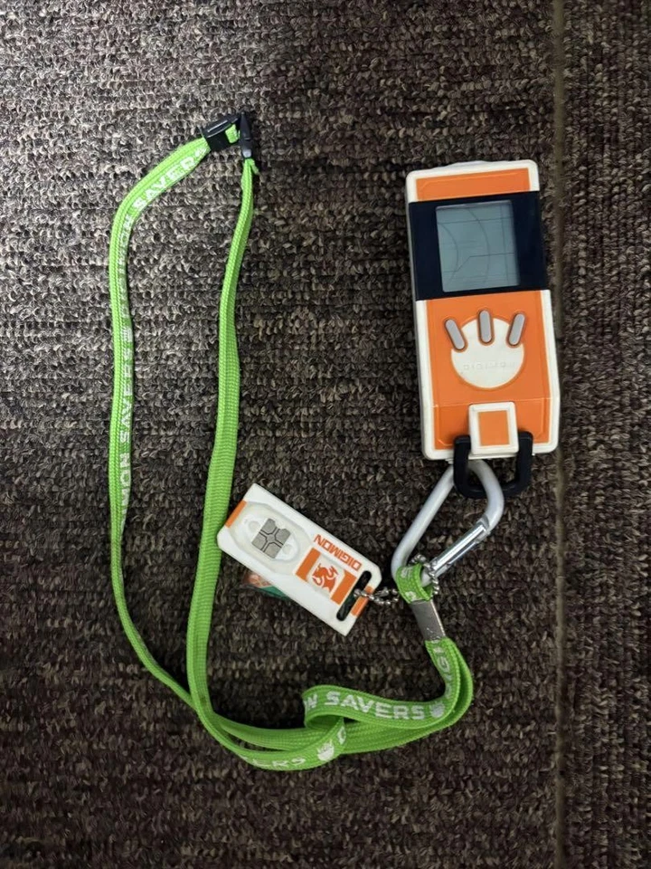 Bandai Digimon Savers Digivice IC Color Naranja Con Chip Sin Caja Usado Foto 2 de 3