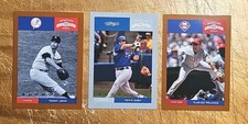 (3) 2004 Donruss Team Heroes Tommy John /150 Cash /50 Polanco/150 Card LOT 