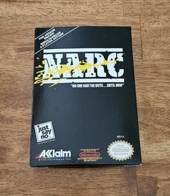 NARC (NES) CIB w RARE poster - Mint